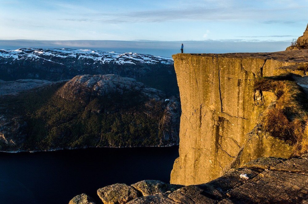 Pulpit Rock is considered one of the best hikes in Norway