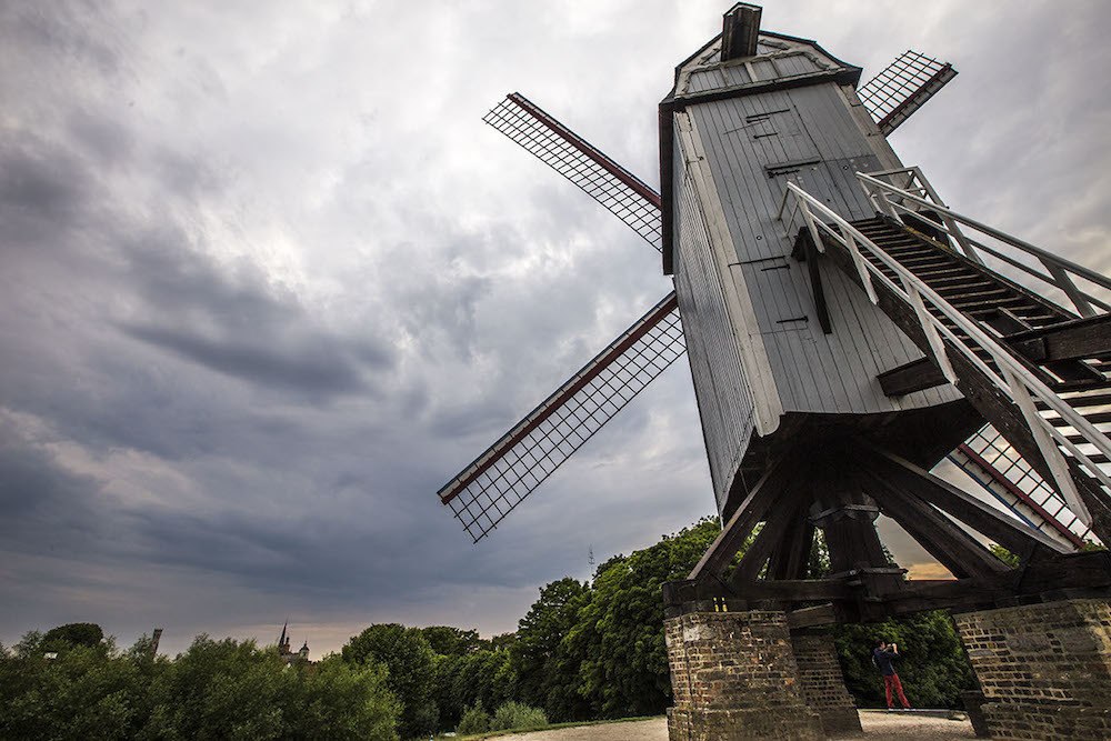 If you only have a night in Bruges make sure you do the windmill walk