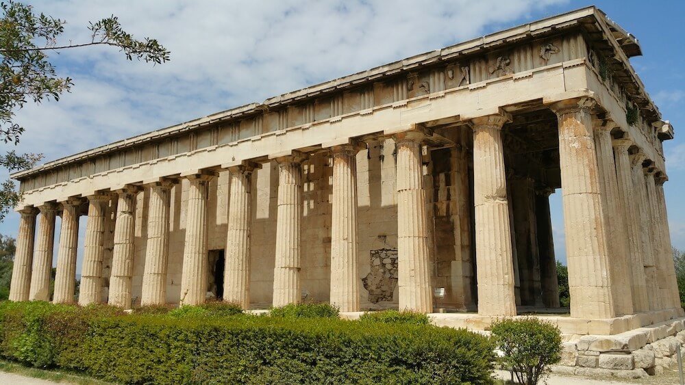 Must see in Athens, the Ancient Agora is one of the best sights to see in Athens