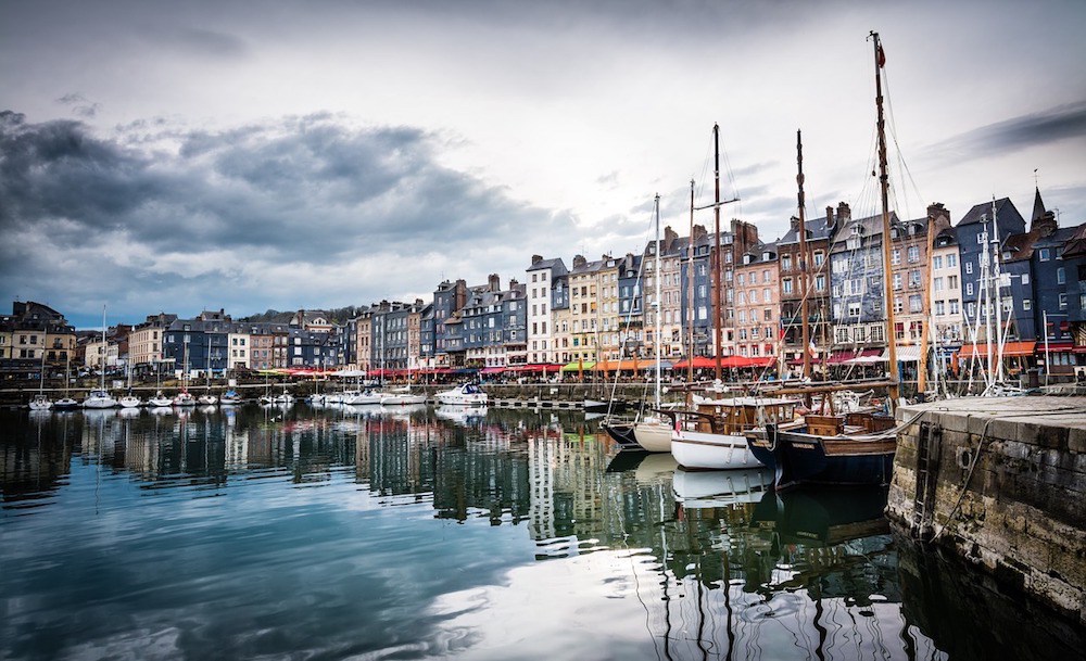 Honfleur best towns in Normandy