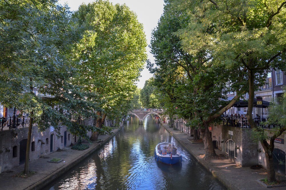 Of all the places to visit in Utrecht you'll never be far from a lovely canal