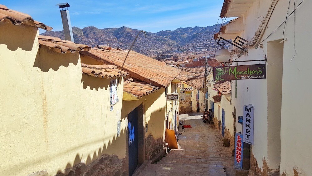 Explore the old streets when you visit cusco