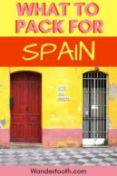 What to Wear in Spain I A Spain Packing List for 4 Seasons I If You're Wondering What to Pack for Spain, Read Our 4-Season Scotland Packing Tips Post. Includes Tips for Spain in Summer, Spain in Fall, Spain in Winter, and Spain in Spring. Get Started With Your Spain Trip with This Packing List for Spain. Click to Read. #Spain #Travel #Packing #Vacation #Packinglist