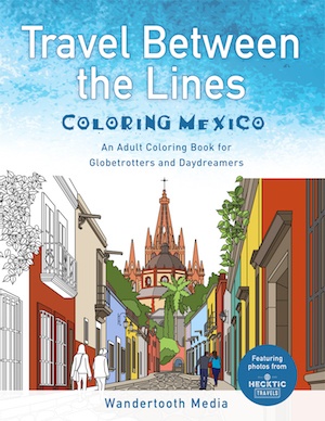 best Adult coloring book for travel mexico