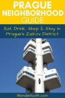 Guide to Prague Zizkov District Pinterest Pin