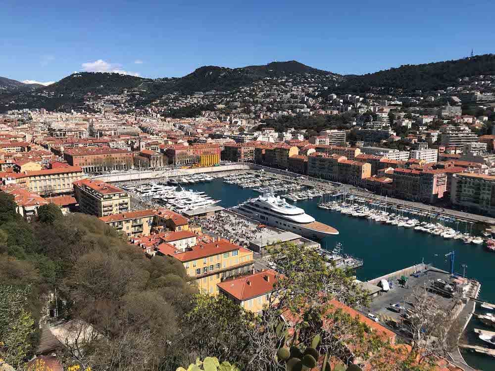 A view of Nice France