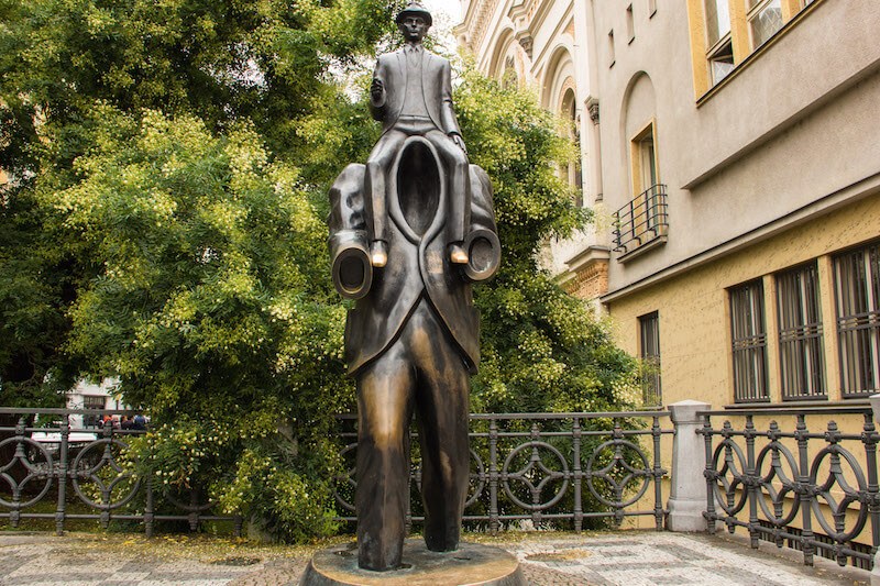 Kafka Statue Prague