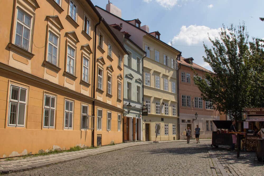 Kampa Island Mala Strana Prague