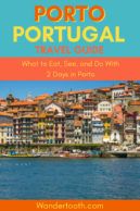 Planning a Portugal holiday? Click to read our 2 Days in Porto guide all about Portugal’s dynamic and colorful city. Fantastic food and drinks, history, architecture, culture and more - it's perfect for a city break and a must visit on any Portugal vacation. #Portugal #Porto #Travel #Holiday #CityBreak #Europe