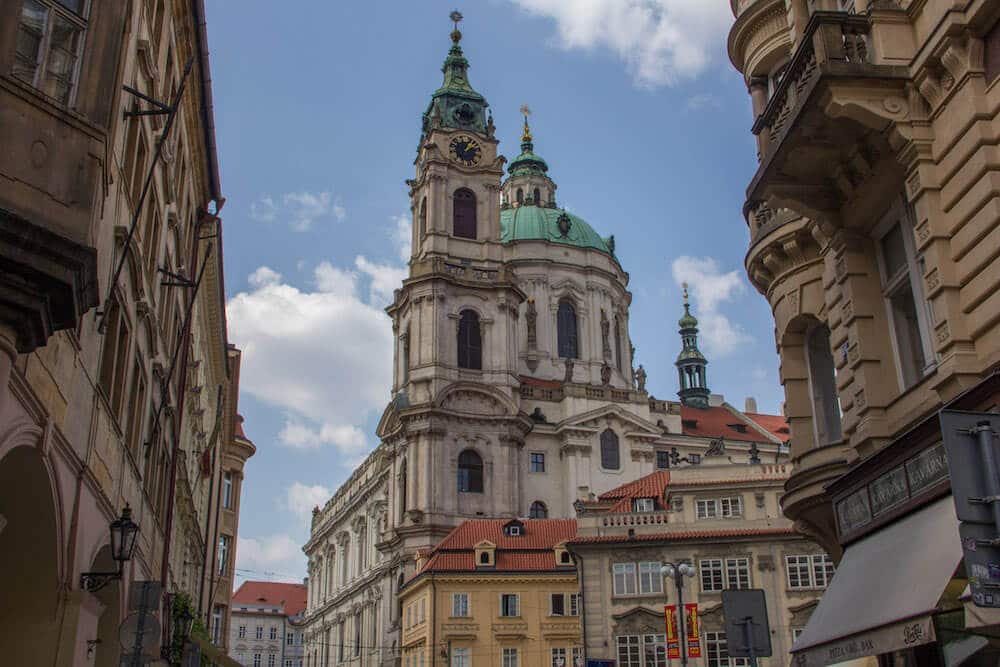 St Nicholas Church in Mala Strana Prague