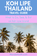 Planning a trip to Thailand and Looking for pristine sandy beaches and a tranquil island? Look no further than Koh Lipe Thailand! Whether its diving, snorkelling, or simply relaxing on the beach, Koh Lipe is the perfect island away from the party spots and the bustle of big cities. Here's everything you need to know about visiting Koh Lipe Thailand on your next holiday! Click to Read! #KohLipe #Kolipe #Thailand #Asia #Travel