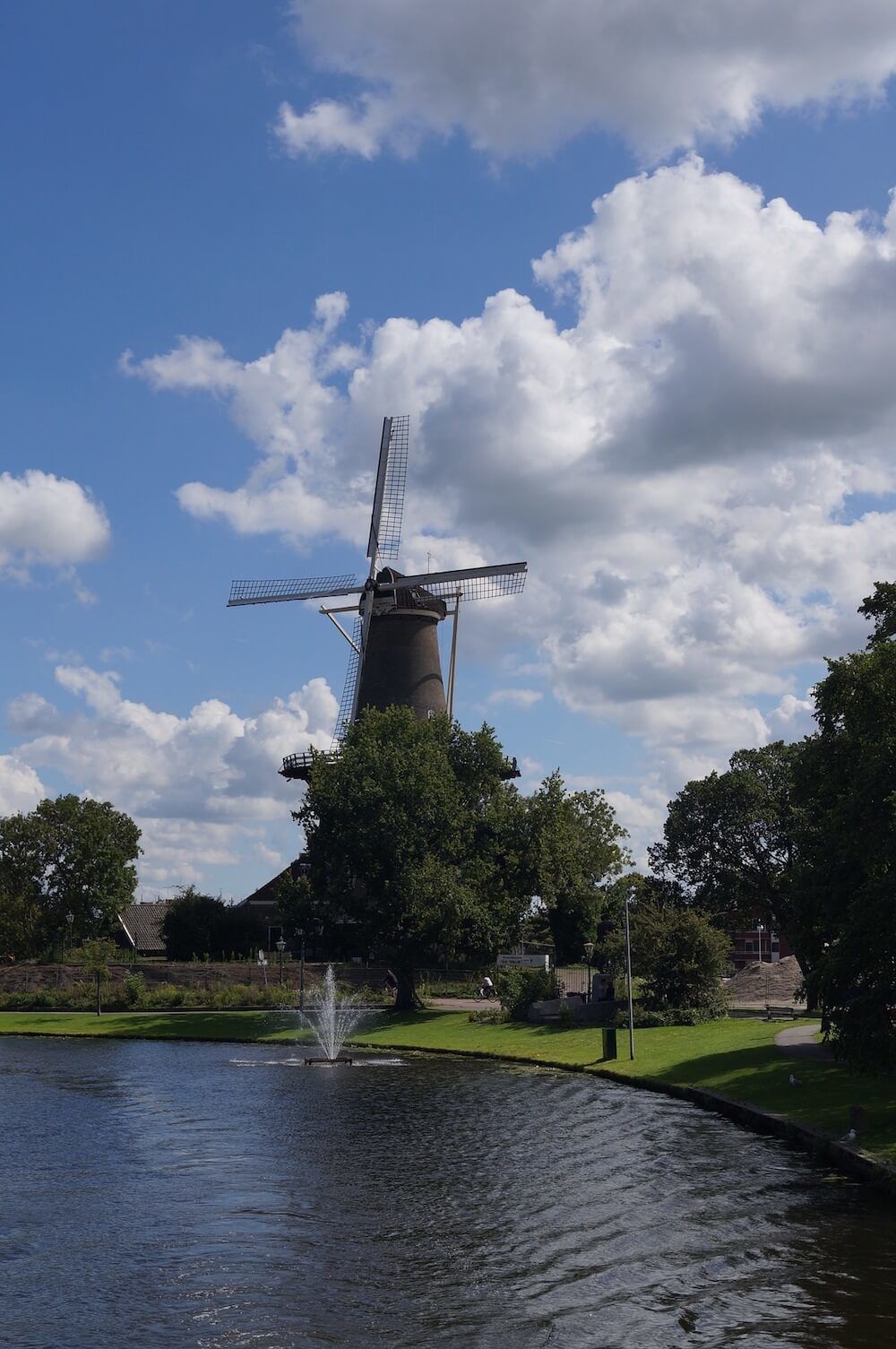 Leiden Netherlands Windmill