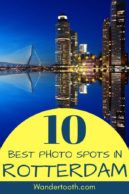 Including Rotterdam on your trip to the Netherlands? This Rotterdam guide features 10 places to get the best photos of Rotterdam - everything you need for a perfect photo of Netherland's second biggest city! Explore Rotterdam’s architecture from quirky to uber modern, street art, and more! #Rotterdam #Netherlands #Europe #architecture #thingstodo #travel #cityguide