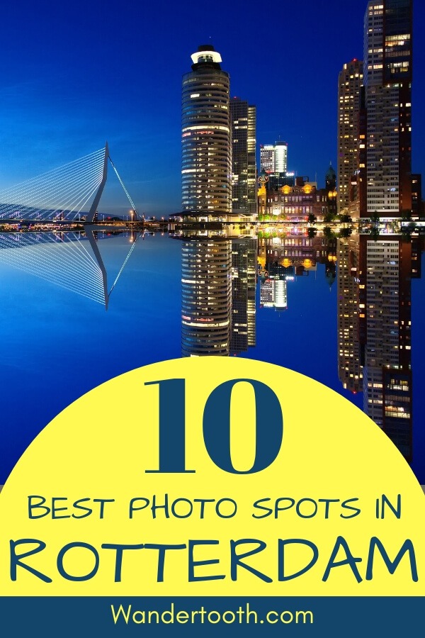 Including Rotterdam on your trip to the Netherlands? This Rotterdam guide features 10 places to get the best photos of Rotterdam - everything you need for a perfect photo of Netherland's second biggest city! Explore Rotterdam’s architecture from quirky to uber modern, street art, and more! #Rotterdam #Netherlands #Europe #architecture #thingstodo #travel #cityguide