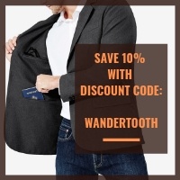 Mens Travel Blazer discount code