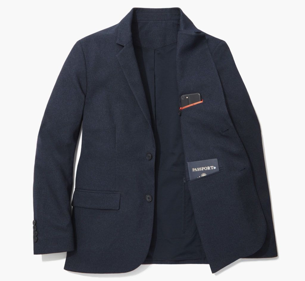 Men's travel blazer Bluffworks Gramercy