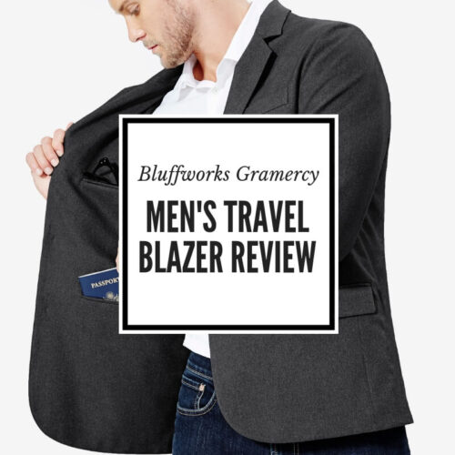 Men's travel blazer Bluffworks Gramercy