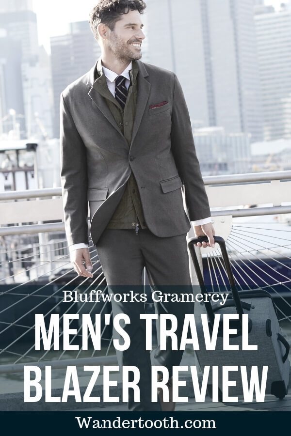 Bluffworks Gramercy Blazer Classic Fit - Blue Hour 48 / Long