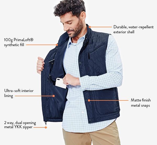 mens travel vest best men's travel vest with hidden pockets