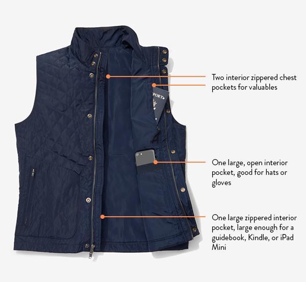 mens travel vest best men's travel vest with hidden pockets