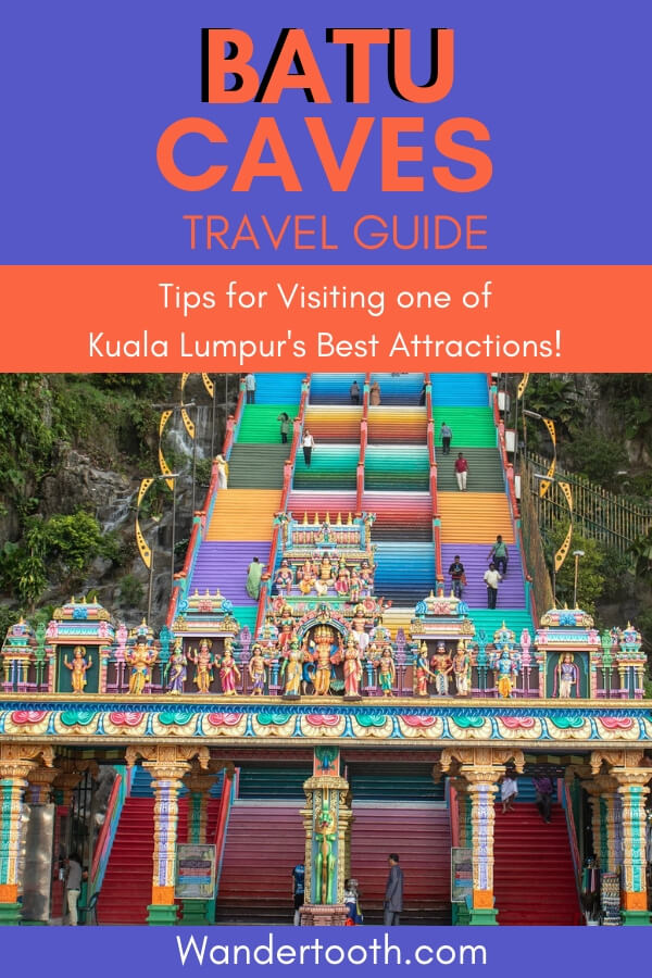 Heading to Kuala Lumpur? Don't miss the Batu Caves, one of Malaysia's top attractions. In this guide, we share top tips for visiting the Batu Caves, KL! #malaysia #kualalumpur #travelguide