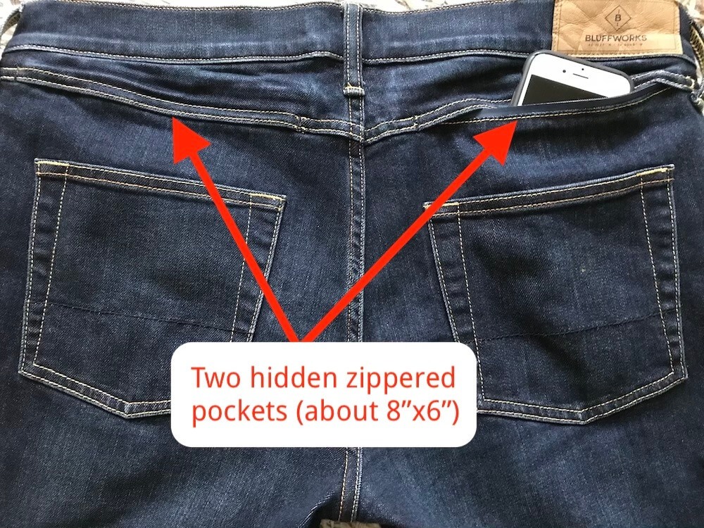 travel clothing hidden pockets