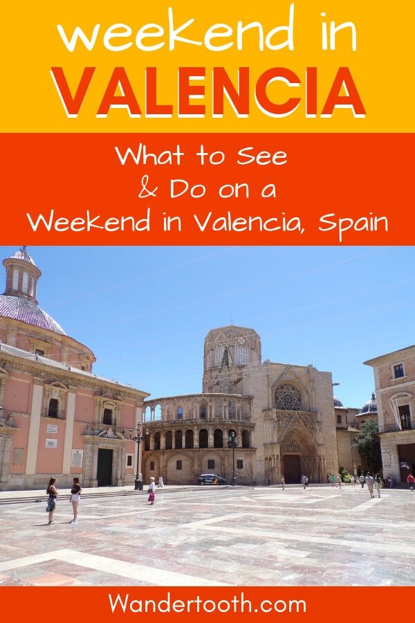 Heading to Valencia Spain? Check out this 3-day itinerary for spending the perfect weekend in Valencia! #valencia #citybreak #spain