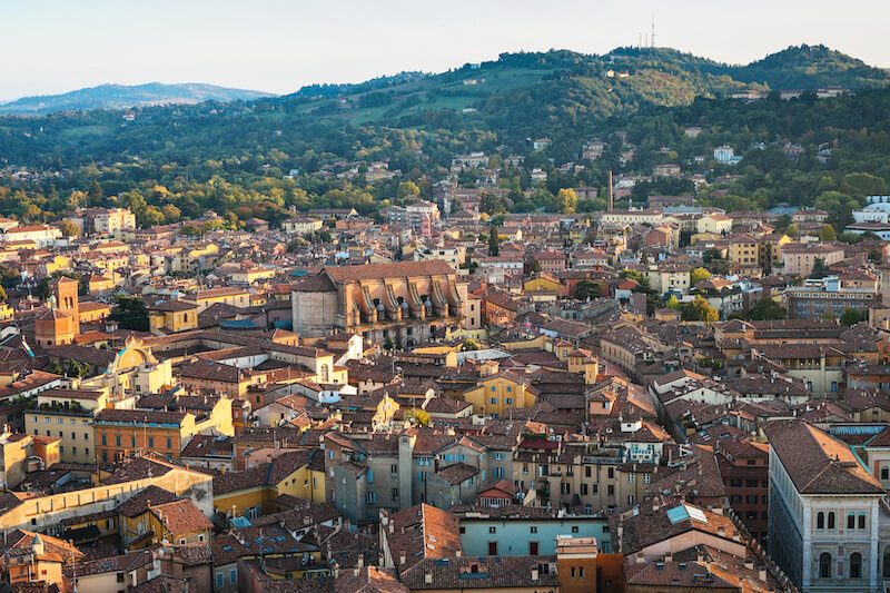 Bologna day trip from Florence Italy