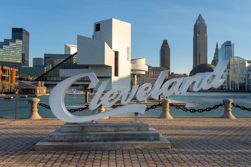 Cleveland sign