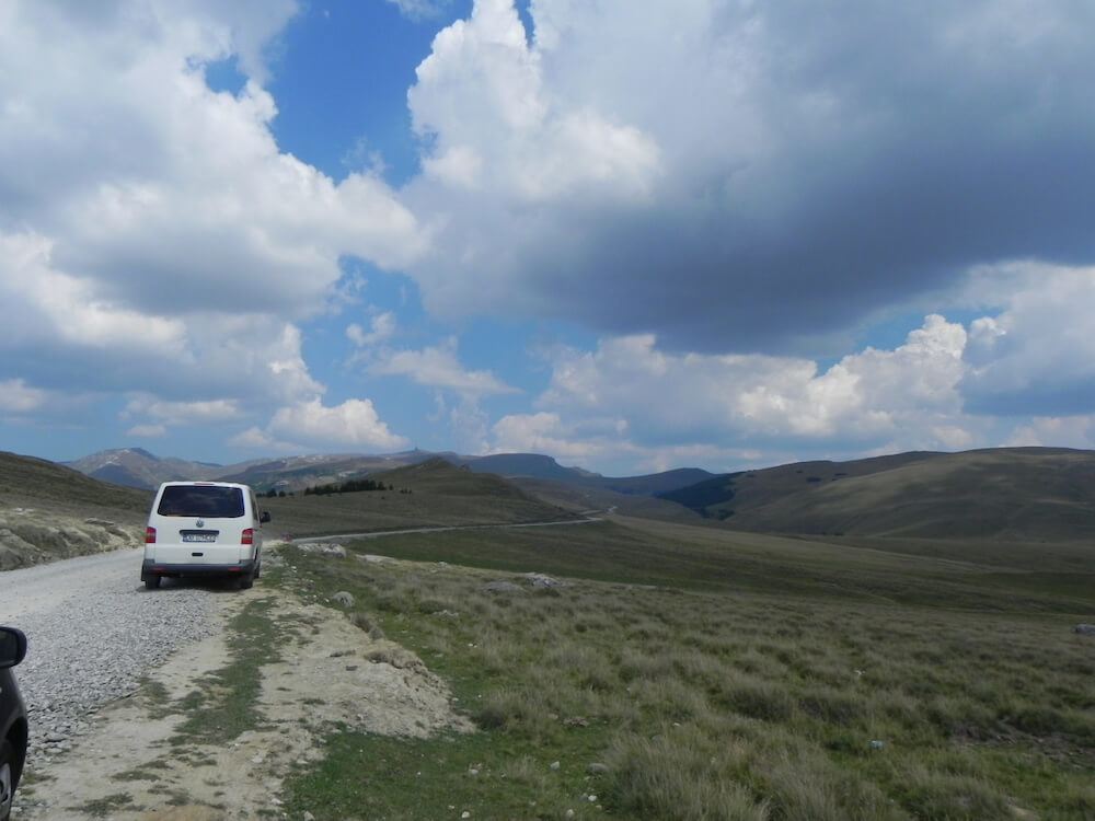 Amazing Romania scenery in Transbucegi