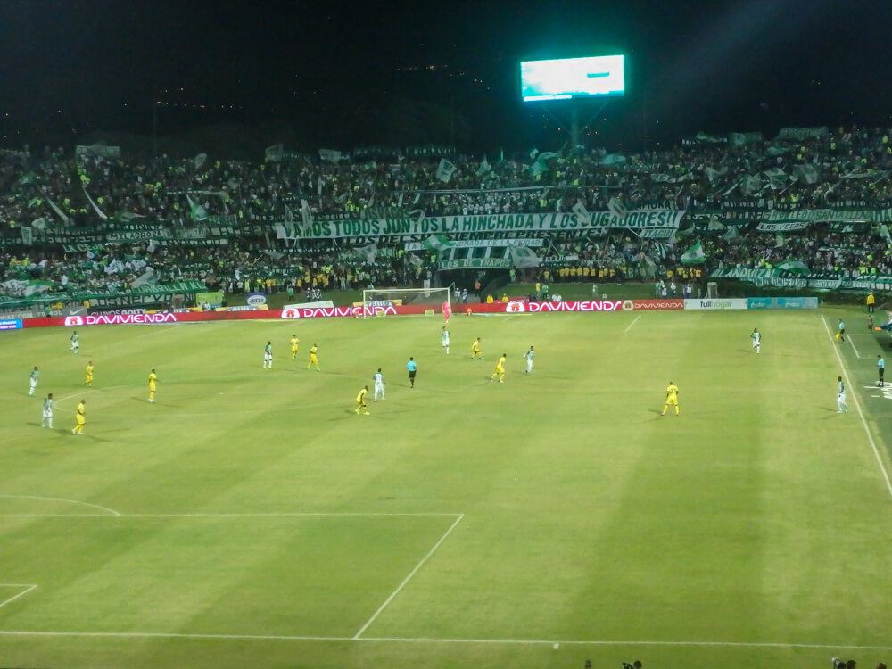 football game in medellin