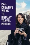 creative ways to display travel photos