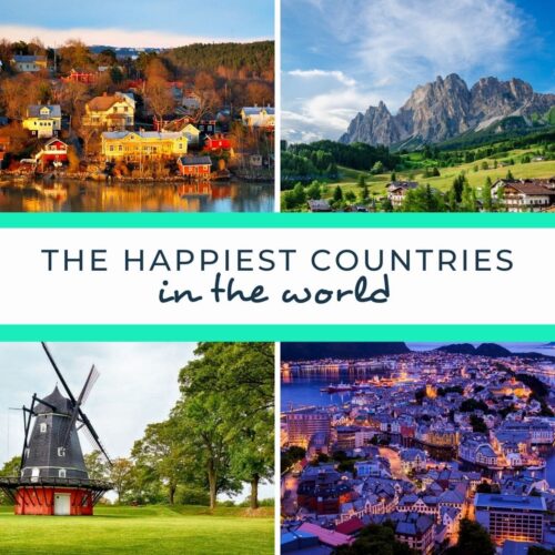 the happiest countries in the world