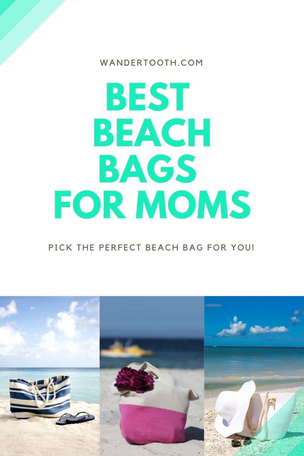 Best Beach Bags for Moms List Wandertooth Travel