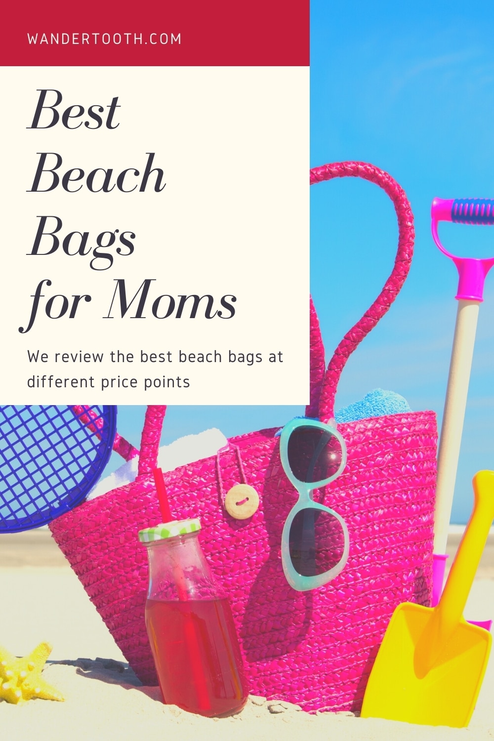 Best Beach Bags for Moms List Wandertooth Travel