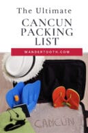 cancun packing list