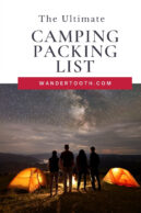 camping packing list