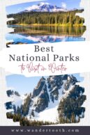 national parks in the winter