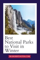 national parks in the winter