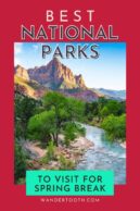 best national parks to visit for Spring Break