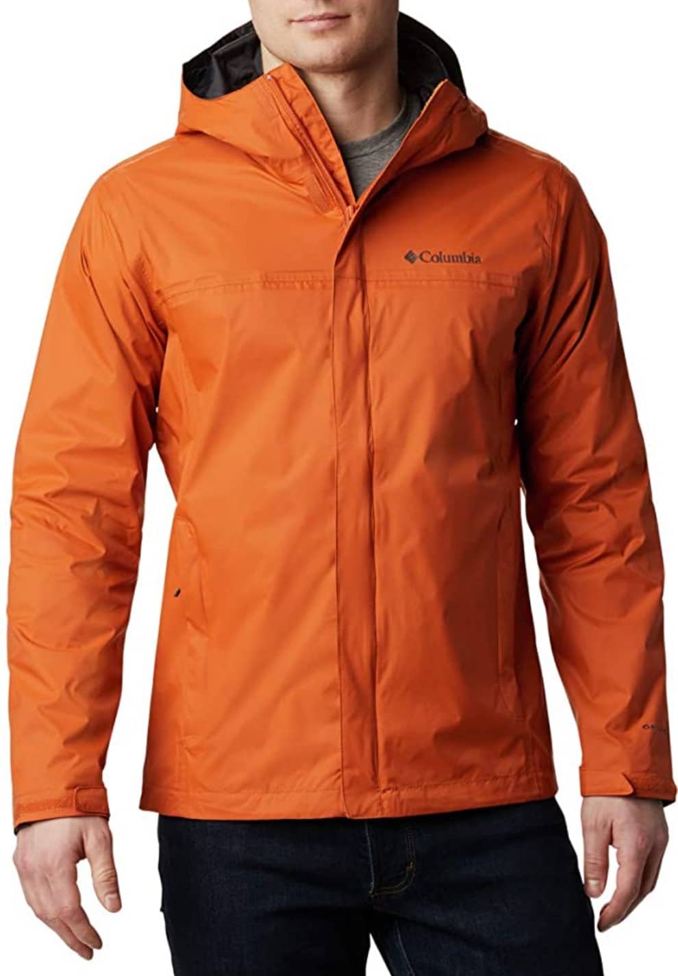 mens rain jacket columbia