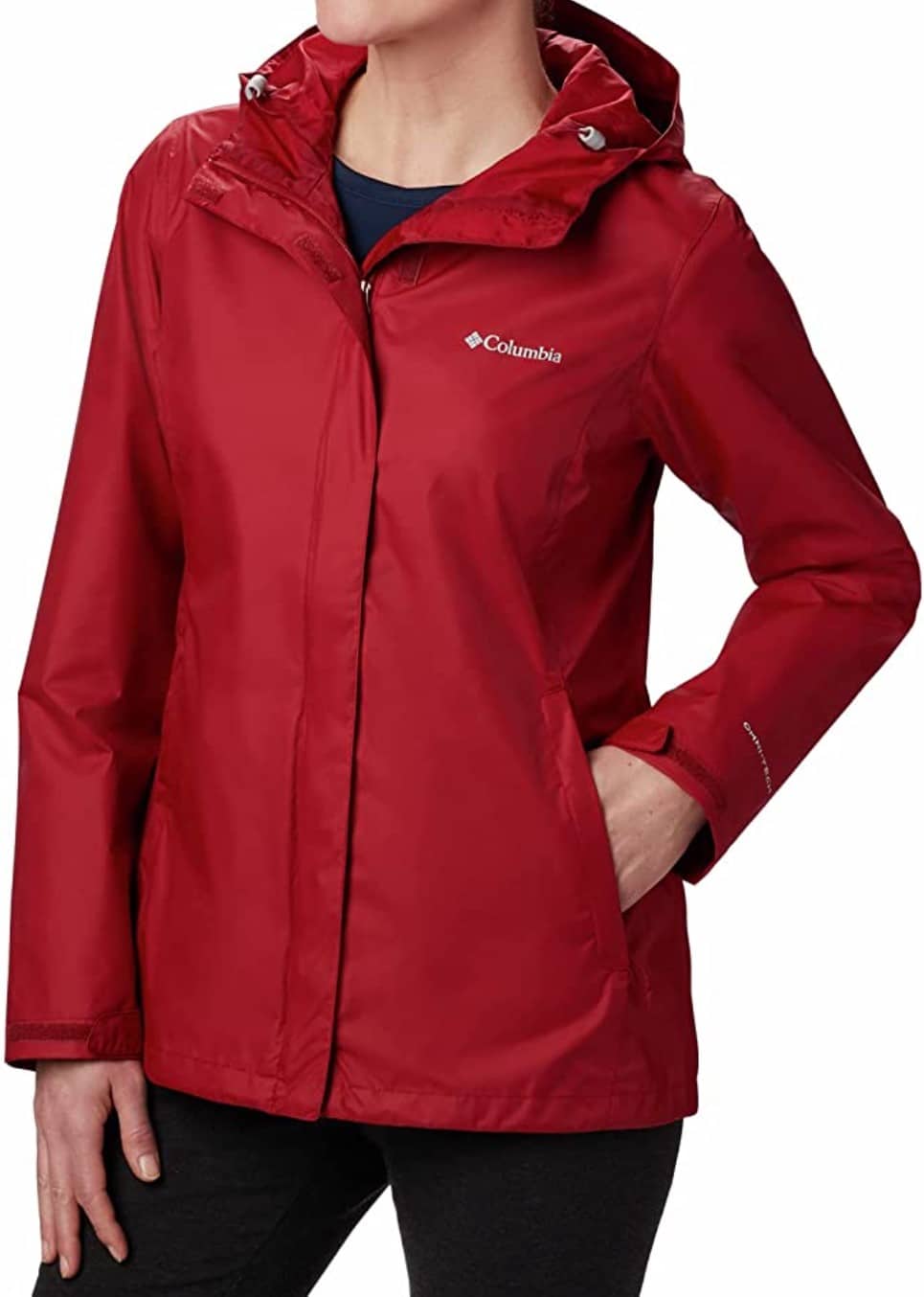 womens rainjacket from columbia