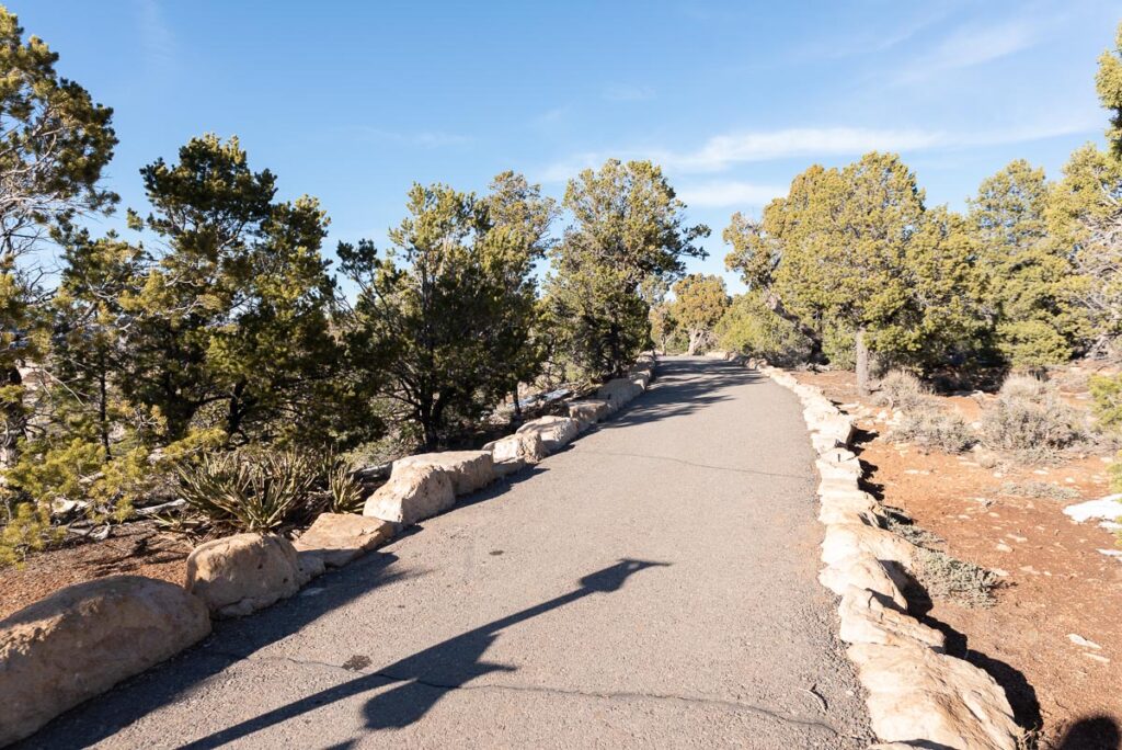 Rim Trail at Grand Canyon South Rim