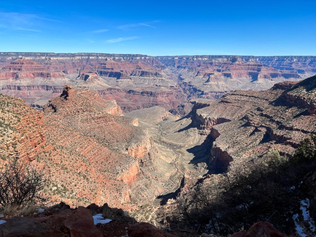 view from Bright Angel Trail