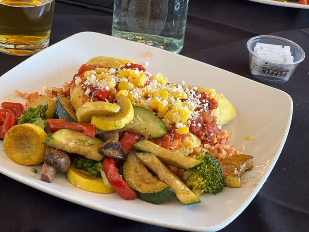 tamales at Arizona Steakhouse in Grand Canyon