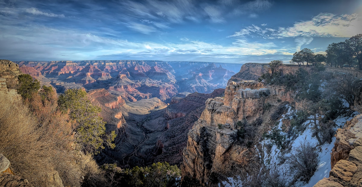 sunrise in the Grand Canyon