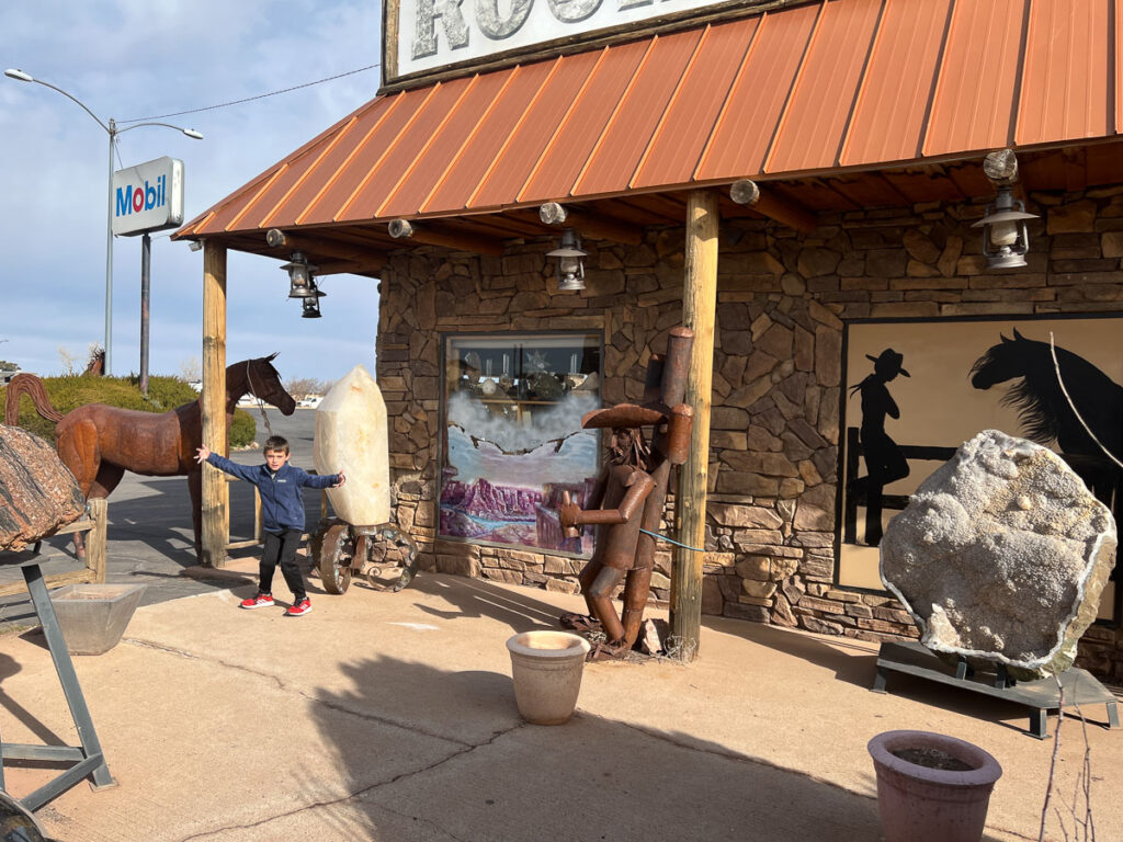 Rocks and More in Williams, Arizona