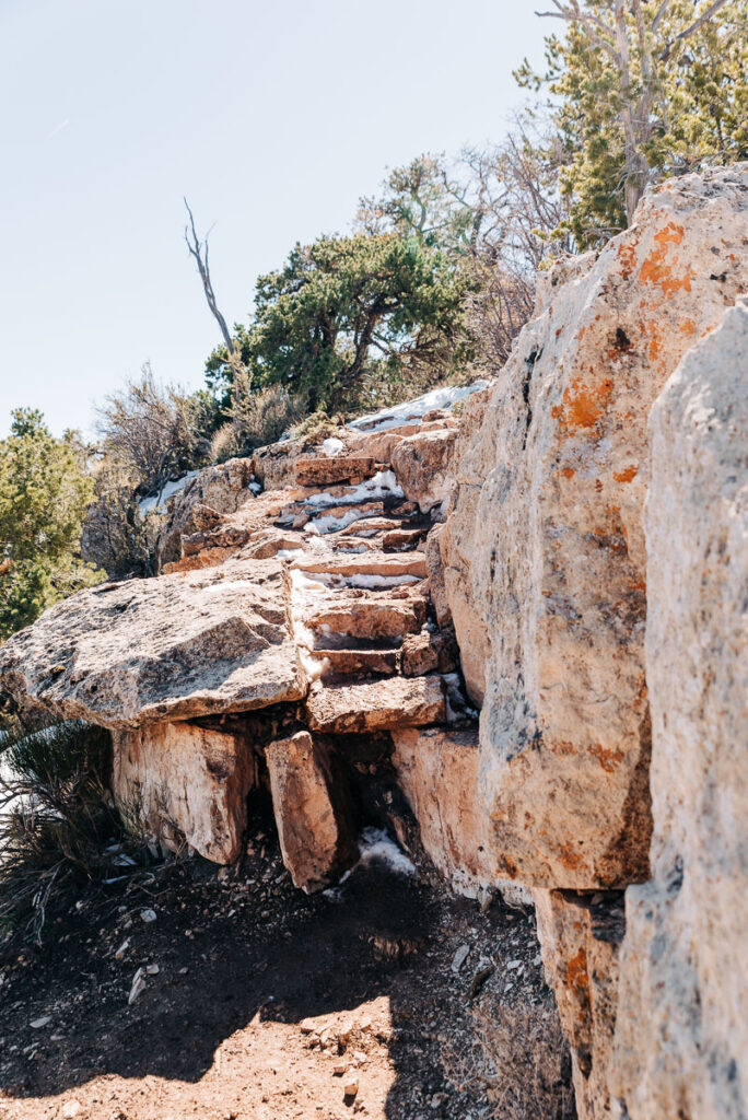 pathway to Shoshone Point