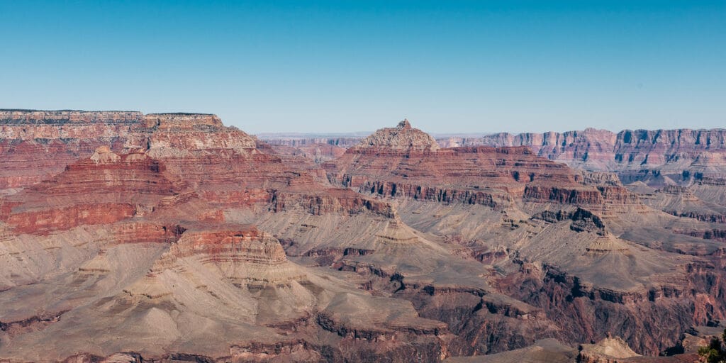 view from Shoshone Point in Grand Canyon