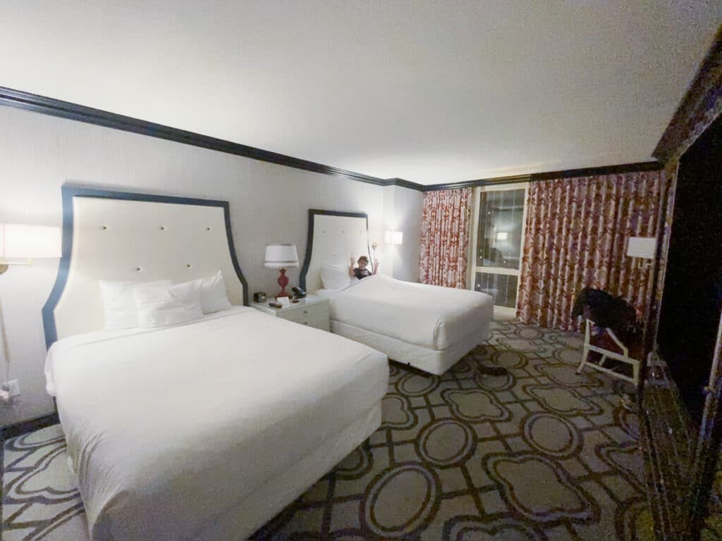 Room at Paris Las Vegas hotel
